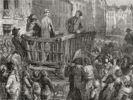 Charlotte Corday driven to her execution