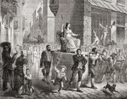 Procession of the Goddess of Reason