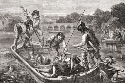 The drownings in the Loire during The Terror