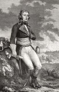 Jean Victor Marie Moreau,1763-1813. French general in the French revolutionary wars.  From an engraving by Parmentier. From 'Histoire de la Revolution Francaise' by Louis Blanc.