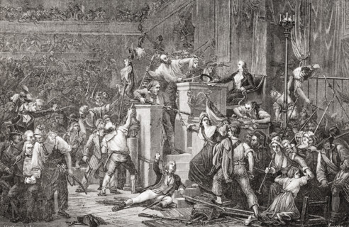 The head of Féraud at the tribunal