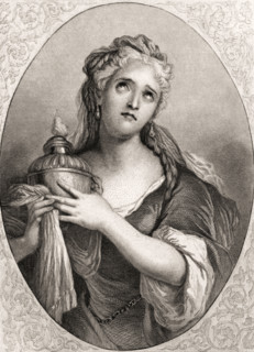 Adrienne Lecouvreur,1692-1730. French actress. Photo-etching after the painting by Coypel. From the book “ Lady Jackson’s Works