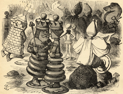 The Red King and Queen. Illustration by Sir John Tenniel