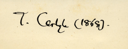 Thomas Carlyle