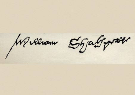 Signature of William Shakespeare