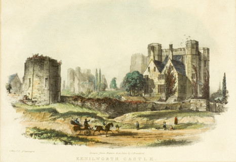 Kenilworth Castle,5 miles North East of Leamington