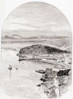 View from the road to Fort Montalban