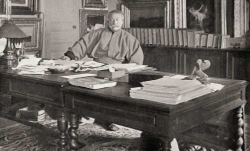 Dumas fils in his study. Alexandre Dumas The Younger