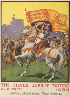 St George with Royal Standard & shield with cross of St George