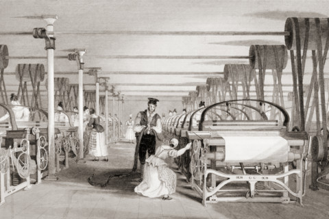 Power Loom weaving
