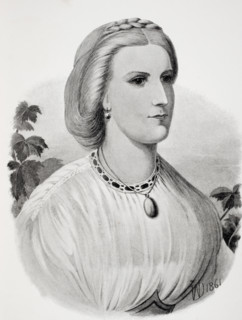 Lady Isabel Burton as a bride