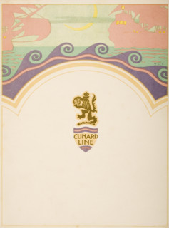 Luncheon Menu. Cunard Line. R.M.S. Caronia. Monday