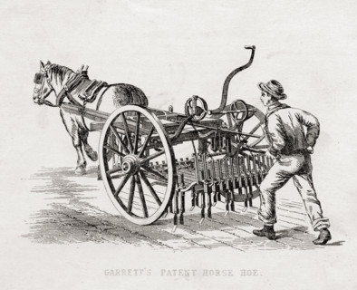 Garrett's Patent Horse Hoe.