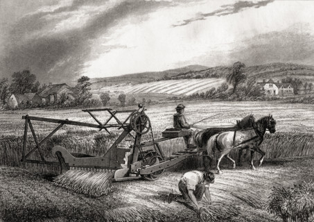 McCormick's Reaping Machine.