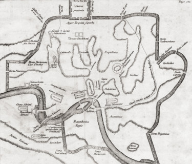 Roma Antiqua. A Caesaribus. Ampliata.