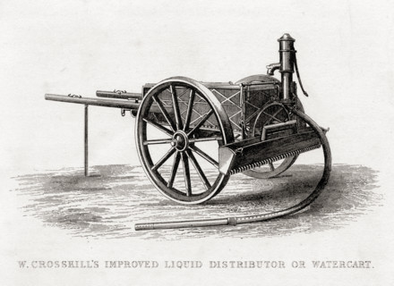 W. Crosskill's Improved Liquid Distributor or Watercart.