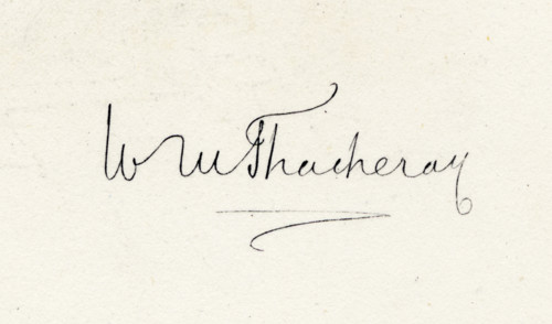 William Makepeace Thackeray