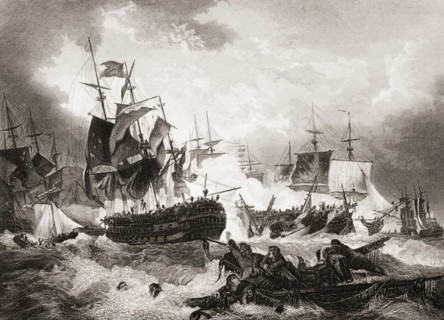 Admiral Duncan's Victory over the Dutch Fleet