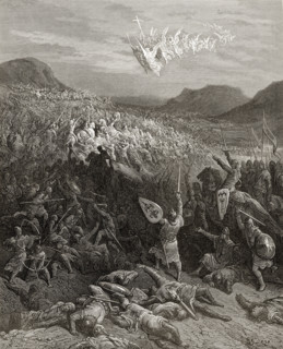 The Battle of Nicaea Anatolia during the first crusade 1096.