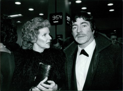 Director Boaty Boatwright and actor Alan Bates
