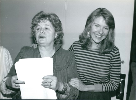 Jill Clayburgh and Shelley Winters