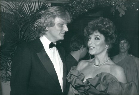 Peter Holm and Joan Collins