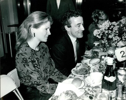 Actress Candance Bergen and husband Louis Malle