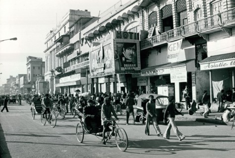 Street scene in Delhi, India
