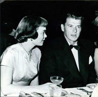 Jane Wyman and Ronald Reagan in the 1940's