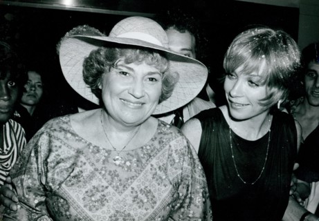 Bella Abzug and Shirley Maclaine