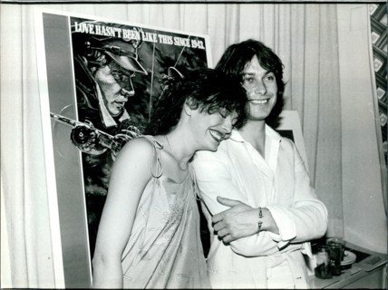 Actress Lesley-Anne Down and boyfriend Bruce Robinson