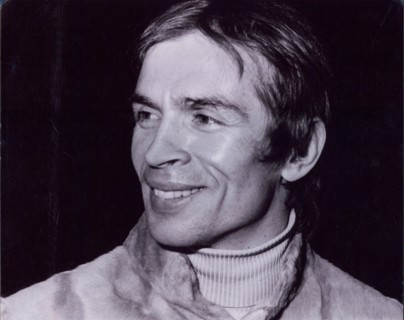 Close up portrait of ballet dancer Rudolf Nureyev