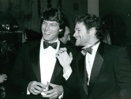 Christopher Reeve and David Keith