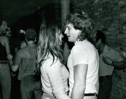 Tatum O'Neal dancing with Rex Smith