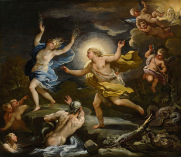 Luca Giordano (born October 18, 1634, died January 3, 1705), known as Fa Presto, Italian Baroque