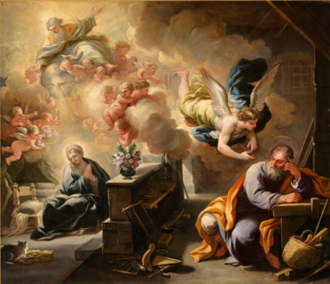 Luca Giordano (born October 18, 1634, died January 3, 1705), known as Fa Presto, Italian Baroque