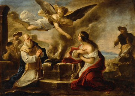 Luca Giordano (born October 18, 1634, died January 3, 1705), known as Fa Presto, Italian Baroque
