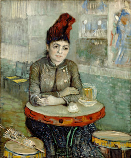 Agostina Segatori at the CafE du Tambourin (1887) is an oil painting by Vincent van Gogh depicting