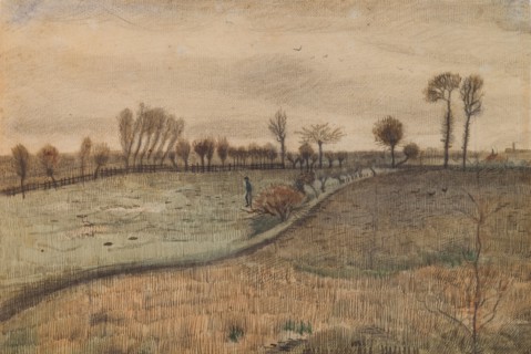 Landscape with Pollard Willows (c. 1880)