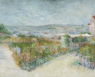 Montmartre; Behind the Moulin de la Galette (1887)