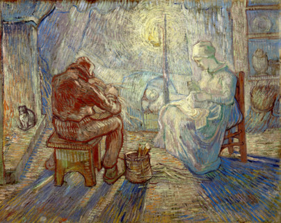 Night (after Millet) or Evening