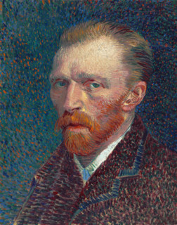 Self-Portrait (1887), painting by Vincent Willem van Gogh (born March 30, 1853 in Groot-Zundert,