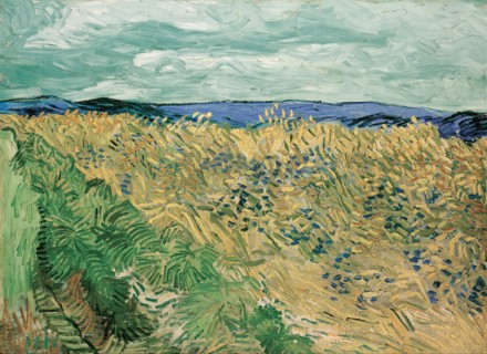 Wheatfield with Cornflowers (1890)