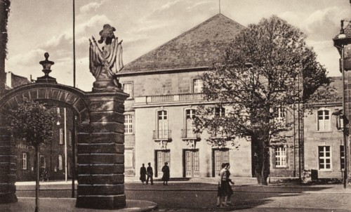Germany, Bayreuth, Ludwig Siebert Halle, Congress Hall 1943 circa