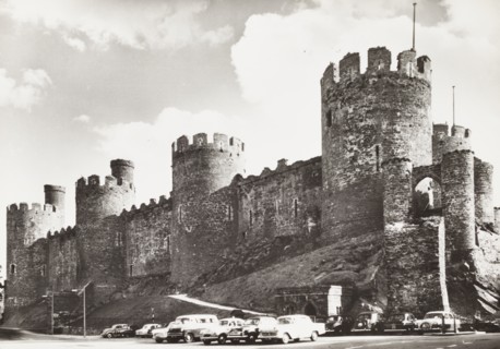 United Kingdom, Conwy Castle, England, 1950 circa