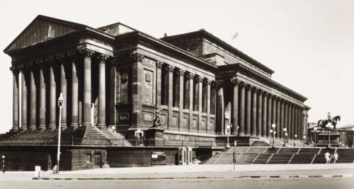 United Kingdom, Liverpool, Saint George's Hall, 1940 circa