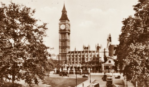 United Kingdom, Parliament Square, London 1956 circa