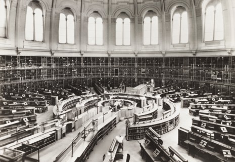 United Kingdom, Round Reading Room at the The British Museum, by architect Sydney Smirke, London 1924 circa