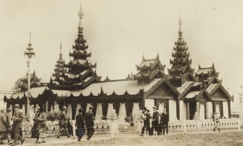United Kingdom, The Burmese Pavilion, The British Empire Exhibition, Wembley, London 1924