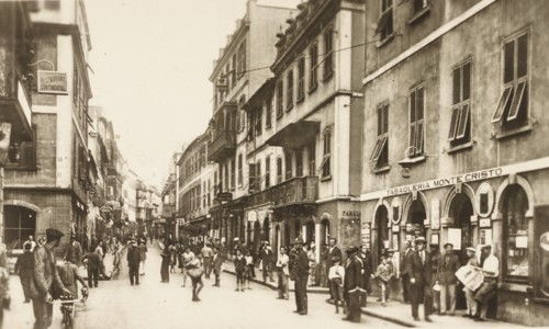 Gibraltar, Main street, 1950 circa